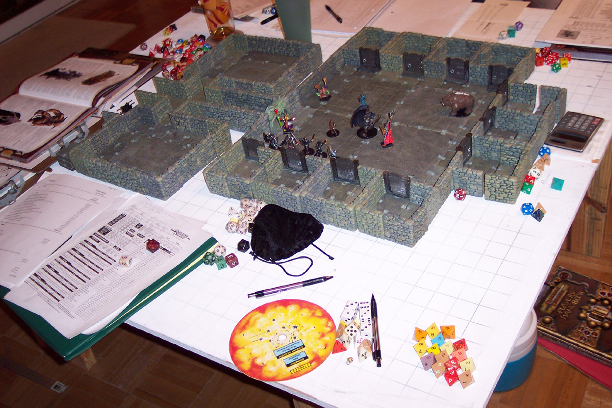 Dungeons and Dragons game tabletop RPG